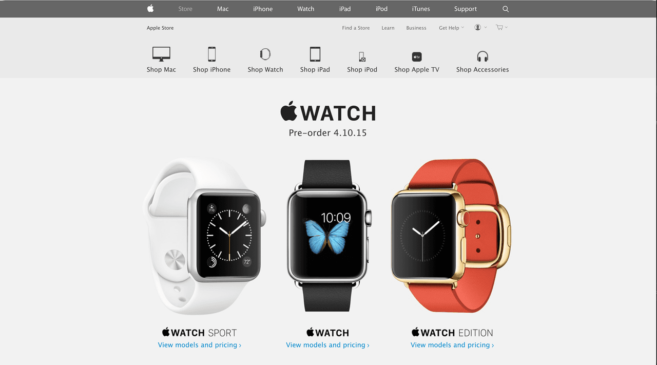 Apple showcase